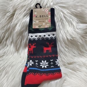 🦋 5/$25 K. Bell crew socks